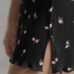 پیراهن راحتی نخی گلدار - تصویر 2